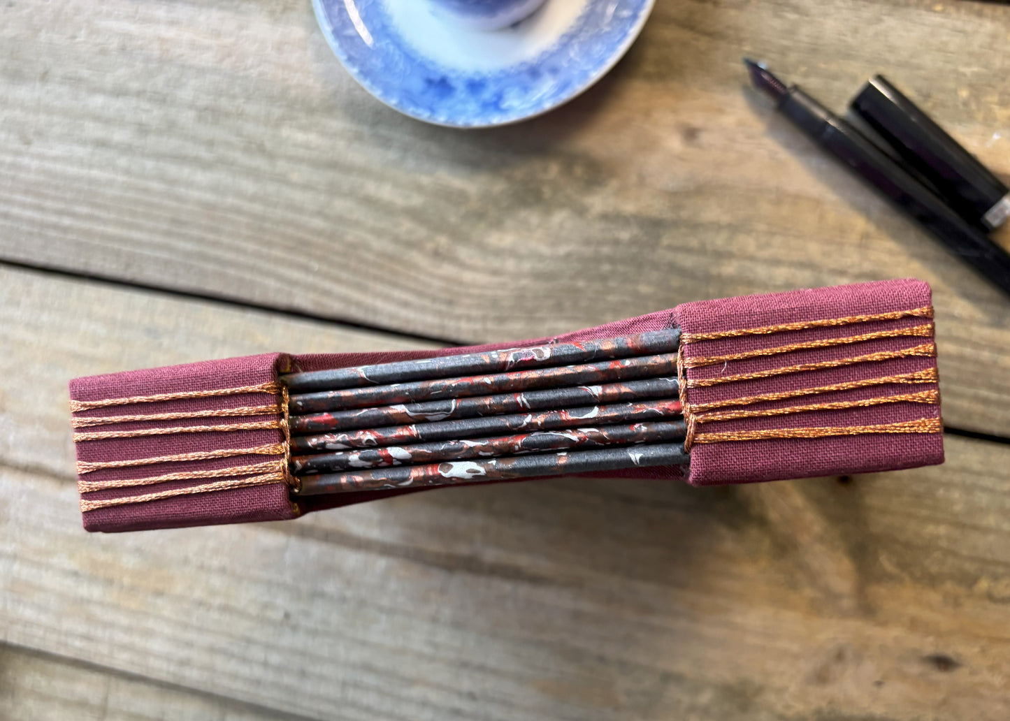 Buttonhole Stitch Handmade Journal